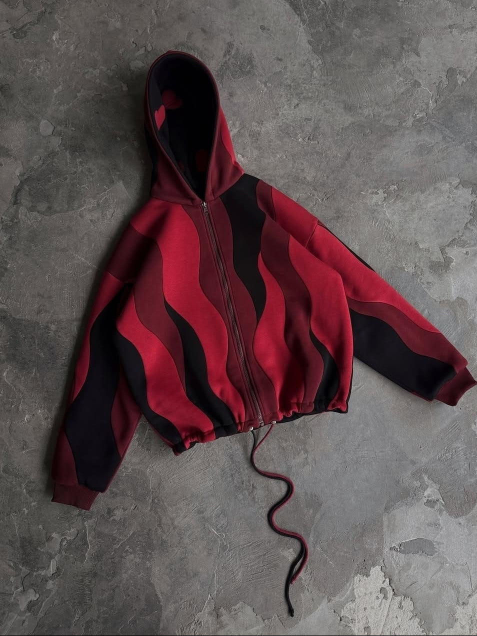 Hearts on Fire Zip Hoodie